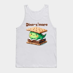 Adorable Dinos'more S'mores Dessert design Tank Top